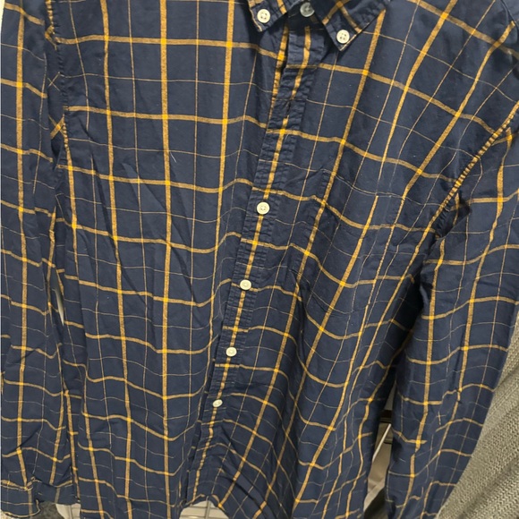 GAP Other - GAP Men's Blue and Yellow Plaid Shirt